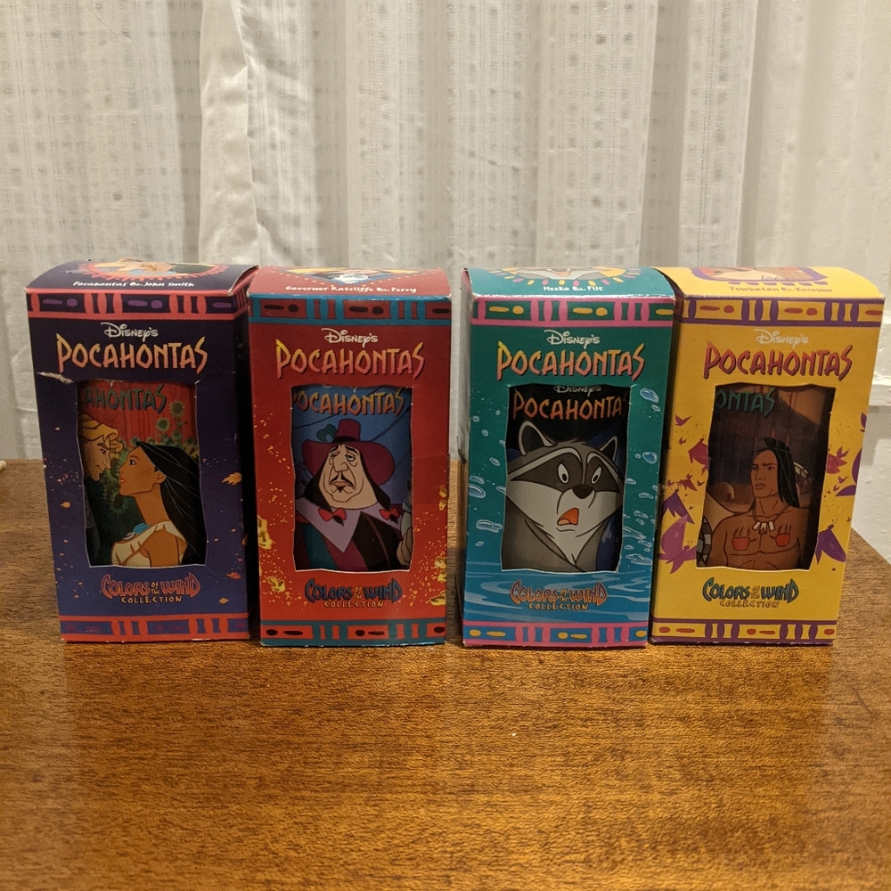 Vintage Pocahontas Cups